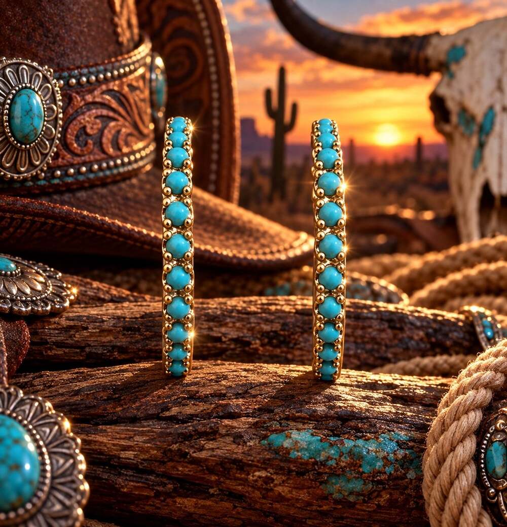 Bomb Party Outlaw Hoops "Born To Run The Ranch" ER32724